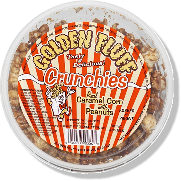 Caramel Crunchies Tubs - Regular with Peanuts