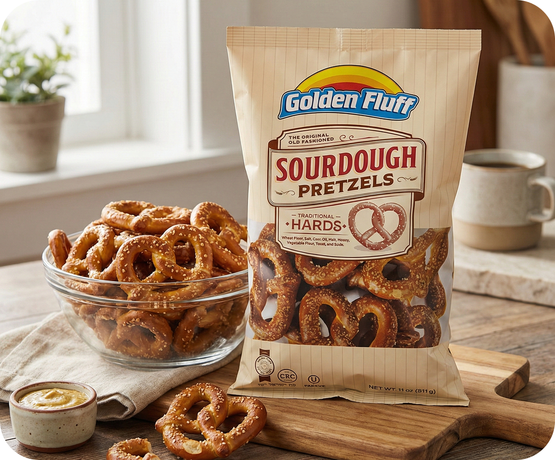 Sourdough Pretzels