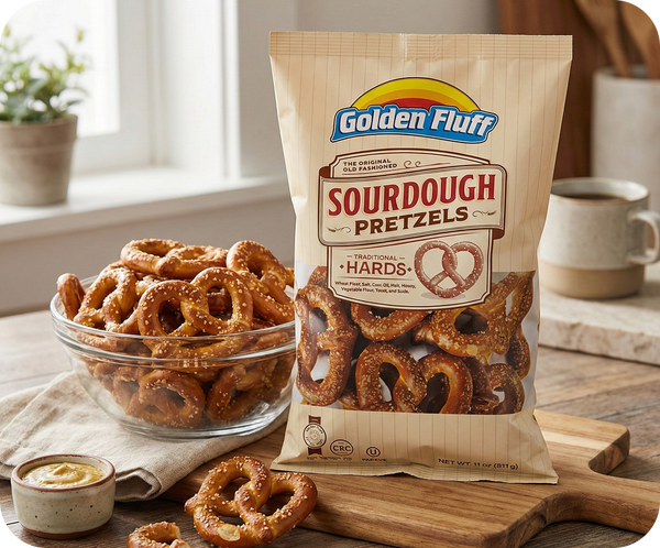 Sourdough Pretzels