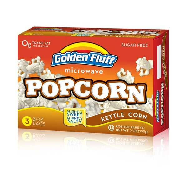 Kettle Corn Microwave Popcorn from Golden Fluff, view 2