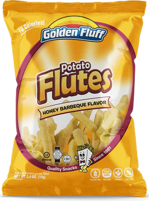 Potato Flutes – Honey BBQ