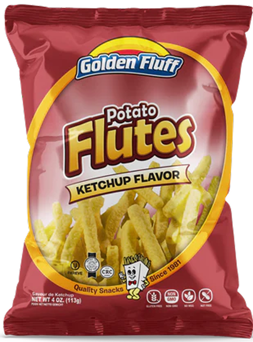 Potato Flutes – Ketchup